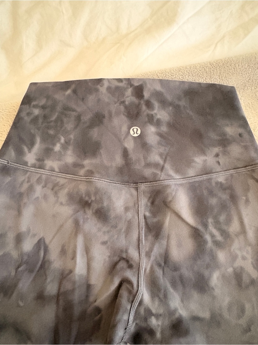 Lululemon Align High-Rise Pant 25” Diamond Dye Pitch Grey Graphite Grey Size 6 - Picture 3 of 10